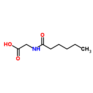 N-(1-oxohexyl)-glycine Structure,24003-67-6Structure