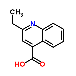 4-Quinolinecarboxylicacid, 2-ethyl- Structure,24260-30-8Structure