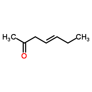 4-庚烯-2-酮結(jié)構(gòu)式_24332-22-7結(jié)構(gòu)式