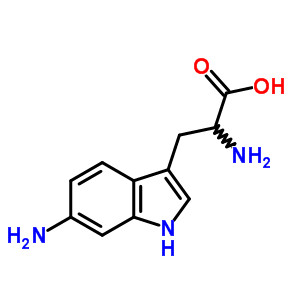 L-tryptophan, 6-amino- Structure,2462-30-8Structure