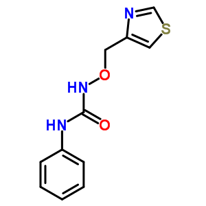 n-苯基-n-(4-噻唑甲氧基)-脲結(jié)構(gòu)式_24885-85-6結(jié)構(gòu)式