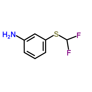 3-(Difluoromethylthio)aniline Structure,24933-59-3Structure