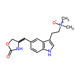 4-({3-[2-(Dimethylnitroryl)ethyl]-1h-indol-5-yl}methyl)-1,3-oxazolidin-2-one Structure,251451-30-6Structure