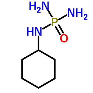 Cyclohexylphosphoric triamide Structure,25316-51-2Structure