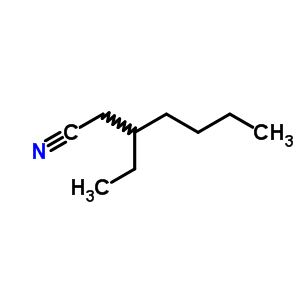 3-乙基庚腈結(jié)構(gòu)式_2571-05-3結(jié)構(gòu)式