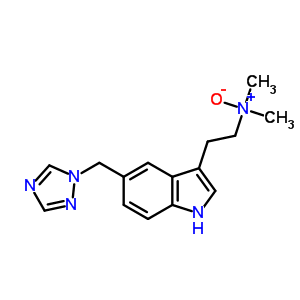 Dimethyl{2-[5-(1h-1,2,4-triazol-1-ylmethyl)-1h-indol-3-yl]ethyl}amine oxide Structure,260435-42-5Structure