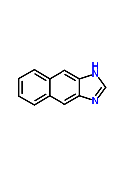 1H-benzo[f]benzimidazole Structure,269-07-8Structure