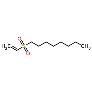 Octane,1-(ethenylsulfonyl)- Structure,28345-91-7Structure