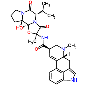 麥角瓦靈結(jié)構(gòu)式_2873-38-3結(jié)構(gòu)式