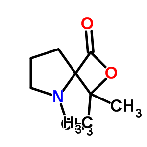 3,3,5-Trimethyl-2-oxa-5-azaspiro[3.4]octan-1-one Structure,287401-37-0Structure