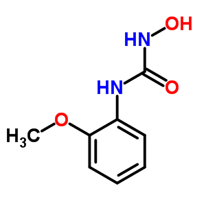 N-羥基-N-(2-甲氧基苯基)-脲結(jié)構(gòu)式_28788-16-1結(jié)構(gòu)式