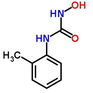 n-羥基-n-(2-甲基苯基)-脲結(jié)構(gòu)式_28788-17-2結(jié)構(gòu)式