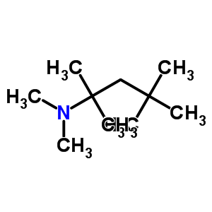 2-Pentanamine,n,n,2,4,4-pentamethyl- Structure,2906-10-7Structure