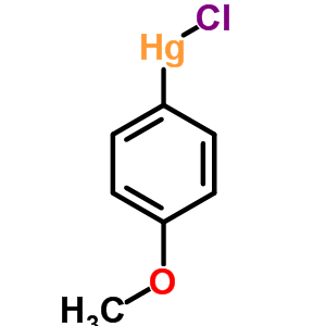 Mercury,chloro(4-methoxyphenyl)- Structure,3009-79-8Structure