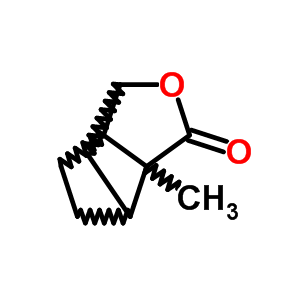 3,6-Methano-1h-cyclopenta[c]furan-1-one,hexahydro-6a-methyl- Structure,30244-06-5Structure