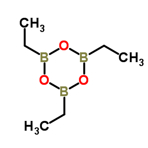 Boroxin,  2,4,6-triethyl- Structure,3043-60-5Structure