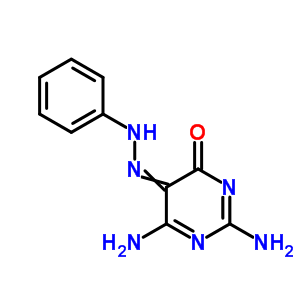 4(3H)-pyrimidinone,2,6-diamino-5-(2-phenyldiazenyl)- Structure,3054-70-4Structure