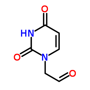 1(2H)-pyrimidineacetaldehyde,3,4-dihydro-2,4-dioxo- Structure,3055-23-0Structure