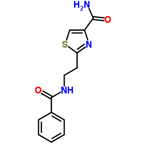 4-Thiazolecarboxamide,2-[2-(benzoylamino)ethyl]- Structure,30761-32-1Structure