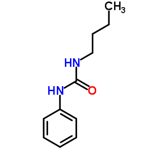 n-丁基-n-苯基-脲結(jié)構(gòu)式_3083-88-3結(jié)構(gòu)式