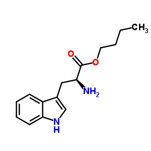 色氨酸丁酯結(jié)構(gòu)式_31338-08-6結(jié)構(gòu)式