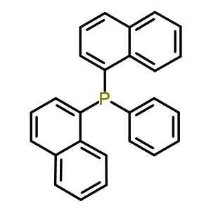 二-1-萘苯基膦結(jié)構(gòu)式_3135-67-9結(jié)構(gòu)式