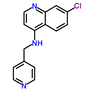 7-氯-n-(4-吡啶甲基)-4-喹啉胺結(jié)構(gòu)式_31510-30-2結(jié)構(gòu)式