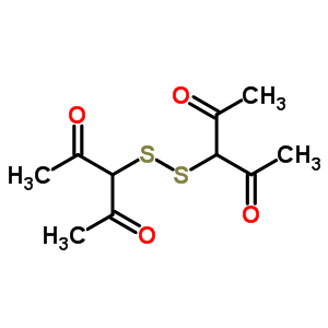 2,4-Pentanedione,3,3-dithiobis- Structure,31655-66-0Structure