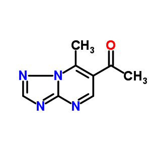 1-(7-Methyl [1,2,4]triazolo[1,5-a]pyrimidin-6-yl)-1-ethanone Structure,320416-90-8Structure