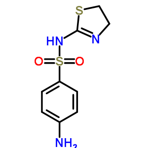 4-Amino-N-(4,5-dihydrothiazol-2-yl)benzenesulfonamide Structure,32365-02-9Structure