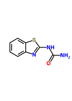 (6CI,7CI,9CI)-2-苯并噻唑-脲結(jié)構(gòu)式_32568-55-1結(jié)構(gòu)式