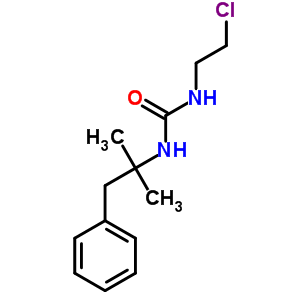 N-(2-氯乙基)-N-(1,1-二甲基-2-苯基乙基)-脲結(jié)構(gòu)式_33082-80-3結(jié)構(gòu)式