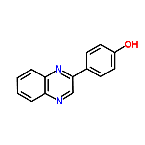 4-(Quinoxalin-2-yl)phenol Structure,33707-91-4Structure