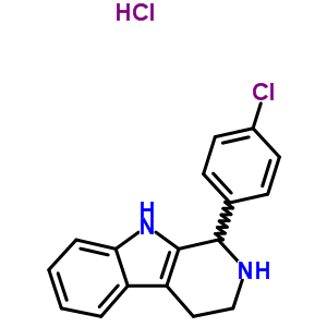 1-(4-Chlorophenyl)-2,3,4,9-tetrahydro-1H-beta-carboline hydrochloride Structure,3380-80-1Structure