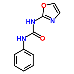 N-2-噁唑-N-苯基脲結(jié)構(gòu)式_33887-04-6結(jié)構(gòu)式