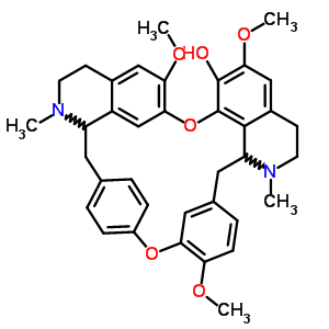 防己諾林堿結(jié)構(gòu)式_33889-68-8結(jié)構(gòu)式