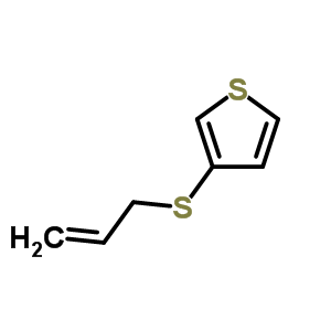 3-Prop-2-enylsulfanylthiophene Structure,33952-64-6Structure