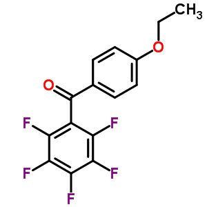 4-Ethoxy-2’ 3’ 4’ 5’ 6’-pentafluorobenz& Structure,351003-31-1Structure