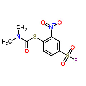 4-(Dimethylcarbamoylsulfanyl)-3-nitro-benzenesulfonyl fluoride Structure,35685-68-8Structure