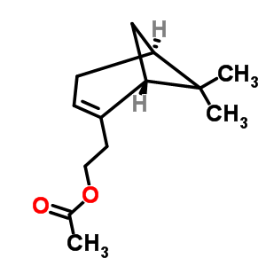 2-[(1R,5s)-6,6-dimethylbicyclo[3.1.1]hept-2-en-2-yl]ethyl acetate Structure,35836-72-7Structure