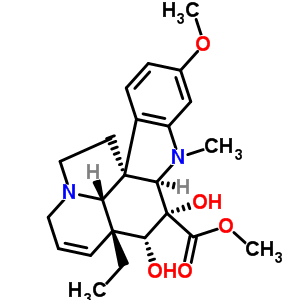 Desacetyl vindoline Structure,3633-92-9Structure