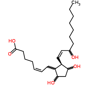 7-[(1R,2r,3r,5s)-3,5-dihydroxy-2-[(1e,3s)-3-hydroxy-1-decenyl]cyclopentyl]-(5z)-5-heptenoic acid Structure,36950-85-3Structure