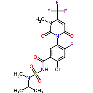 苯嘧磺草胺結(jié)構(gòu)式_372137-35-4結(jié)構(gòu)式