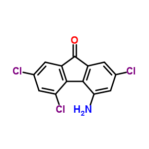 4-Amino-2,5,7-trichloro-fluoren-9-one Structure,37568-13-1Structure