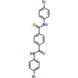 N,n-bis(4-bromophenyl)benzene-1,4-dicarboxamideStructure,38636-25-8Structure N,n-bis(4-bromophenyl)benzene-1,4-dicarboxamide Structure,38636-25-8Structure