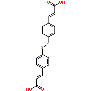 4,4’-Dithiobiscinnamic acid Structure,38650-27-0Structure