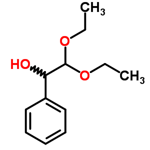 2,2-Diethoxy-1-phenyl-ethanol Structure,38968-67-1Structure