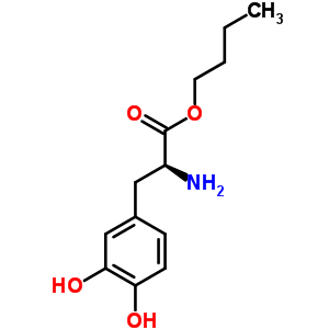 左旋多巴丁基酯結構式_39638-52-3結構式