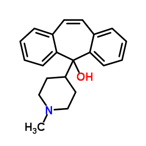 5-(1-Methyl-4-piperidyl)5h-dibenzo Structure,3967-32-6Structure