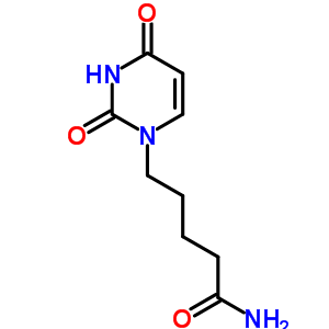 5-(2,4-Dioxopyrimidin-1-yl)pentanamide Structure,4113-86-4Structure